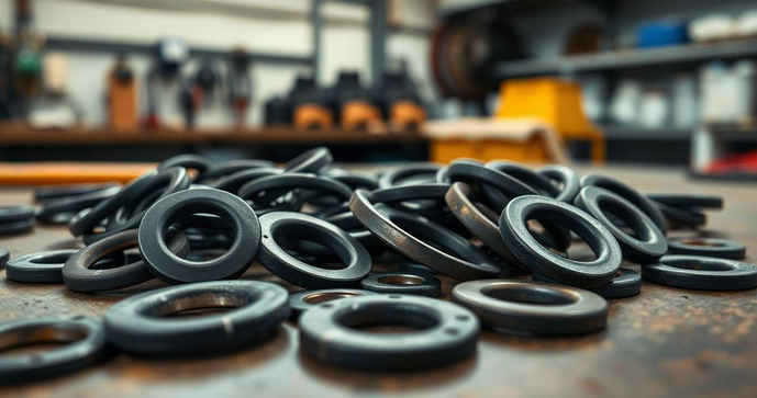 Arruelas de Borracha: Como Escolher e Utilizar Corretamente em Seus Projetos