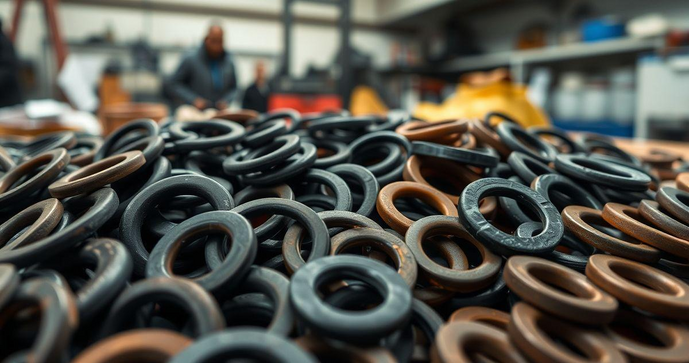 Arruelas de Borracha: Como Escolher e Usar Corretamente em Seus Projetos