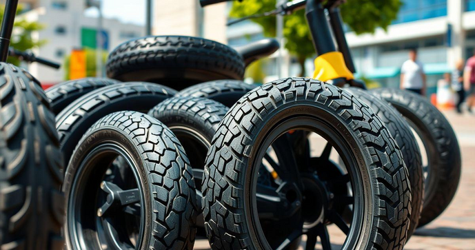 Como Escolher o Pneu Ideal para seu Patinete Motorizado