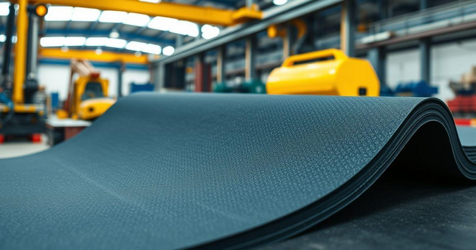 Chapa de Borracha Industrial: Vantagens e Aplica&ccedil;&otilde;es no Setor Industrial