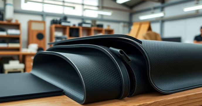 Como escolher a Placa de Borracha Lisa ideal para suas necessidades